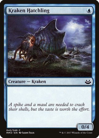 Kraken Hatchling [Modern Masters 2017] | Fandemonia Ltd