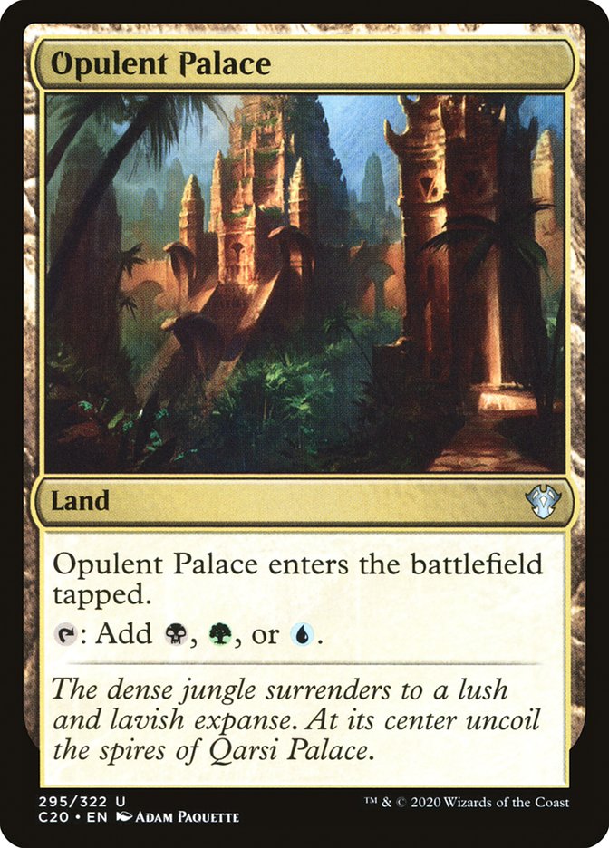 Opulent Palace [Commander 2020] | Fandemonia Ltd