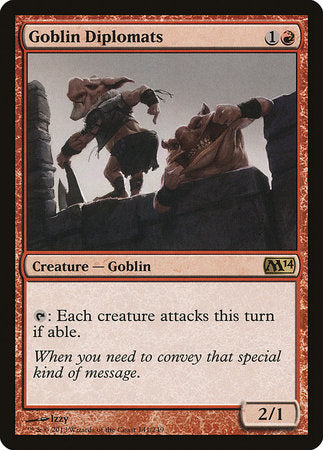 Goblin Diplomats [Magic 2014] | Fandemonia Ltd