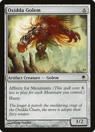 Oxidda Golem [Darksteel] | Fandemonia Ltd