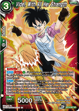 Videl, With All Her Strength (BT14-067) [Cross Spirits] | Fandemonia Ltd