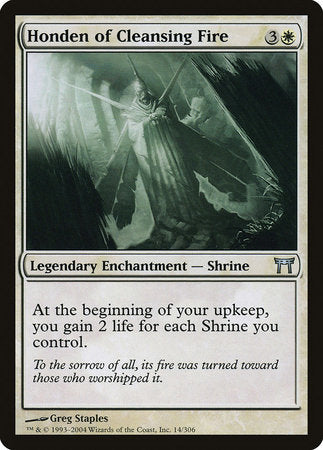 Honden of Cleansing Fire [Champions of Kamigawa] | Fandemonia Ltd