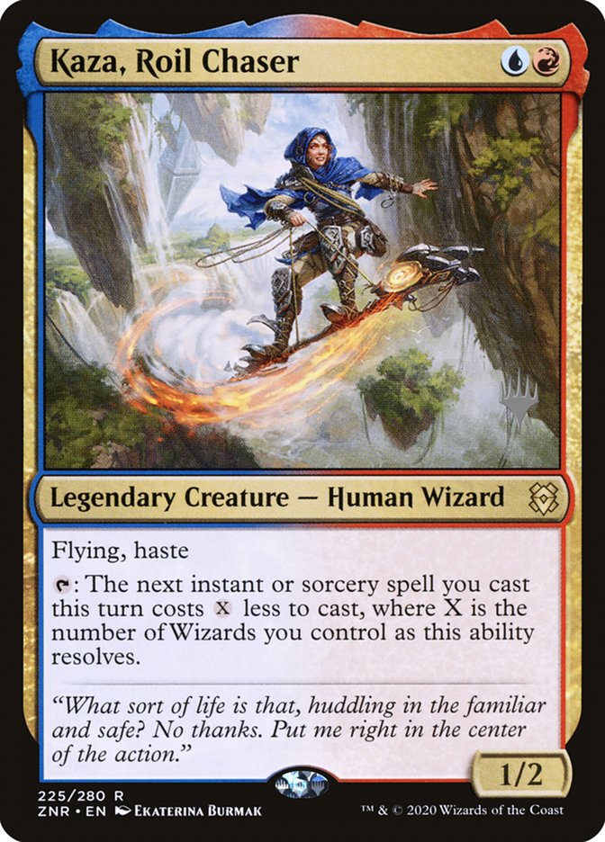 Kaza, Roil Chaser (Promo Pack) [Zendikar Rising Promos] | Fandemonia Ltd