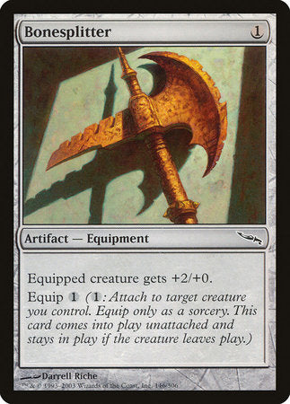 Bonesplitter [Mirrodin] | Fandemonia Ltd