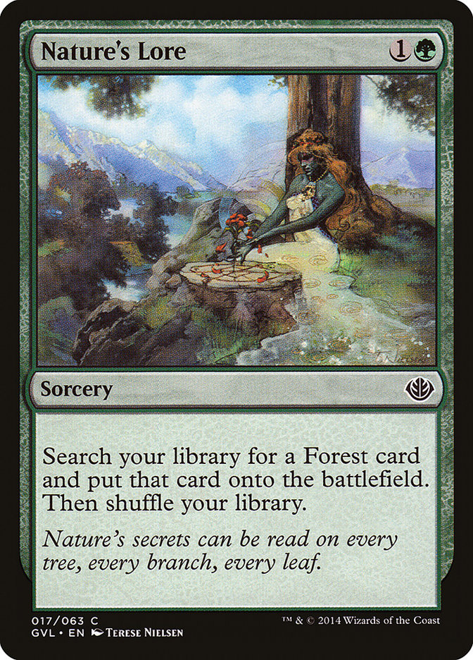 Nature's Lore (Garruk vs. Liliana) [Duel Decks Anthology] | Fandemonia Ltd