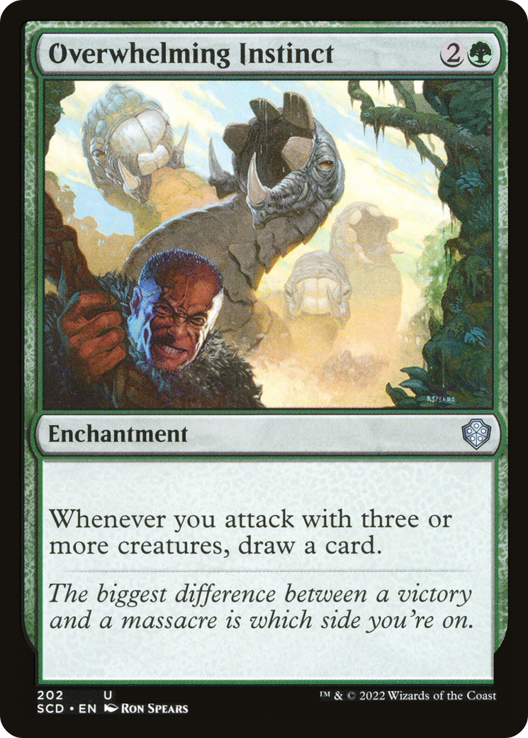 Overwhelming Instinct [Starter Commander Decks] | Fandemonia Ltd
