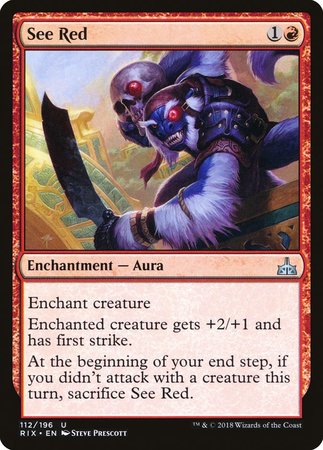 See Red [Rivals of Ixalan] | Fandemonia Ltd