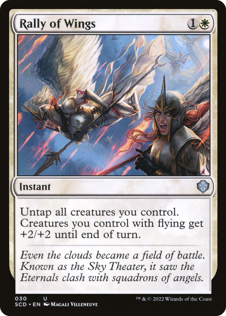 Rally of Wings [Starter Commander Decks] | Fandemonia Ltd