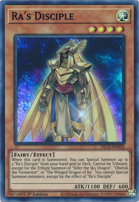 Ra's Disciple (Blue) [DLCS-EN026] Ultra Rare | Fandemonia Ltd