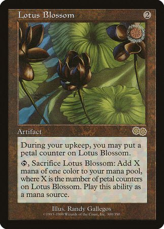 Lotus Blossom [Urza's Saga] | Fandemonia Ltd