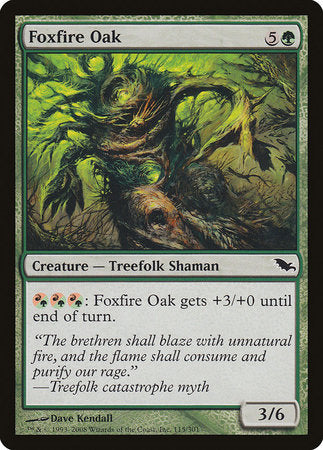 Foxfire Oak [Shadowmoor] | Fandemonia Ltd