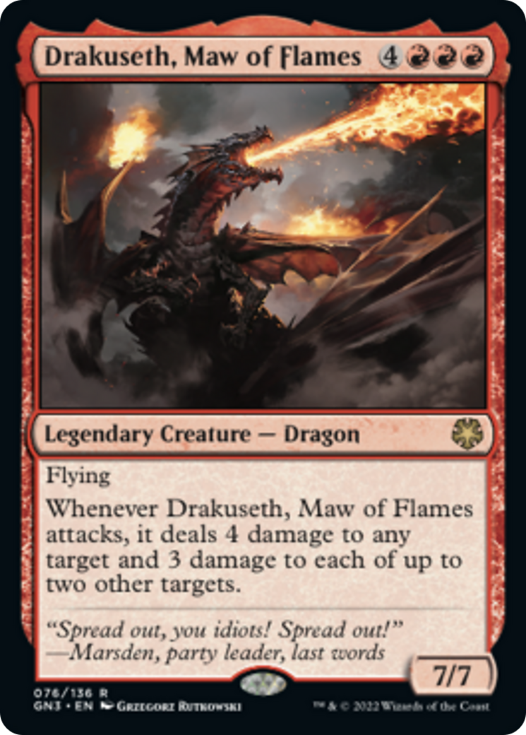 Drakuseth, Maw of Flames [Game Night: Free-for-All] | Fandemonia Ltd