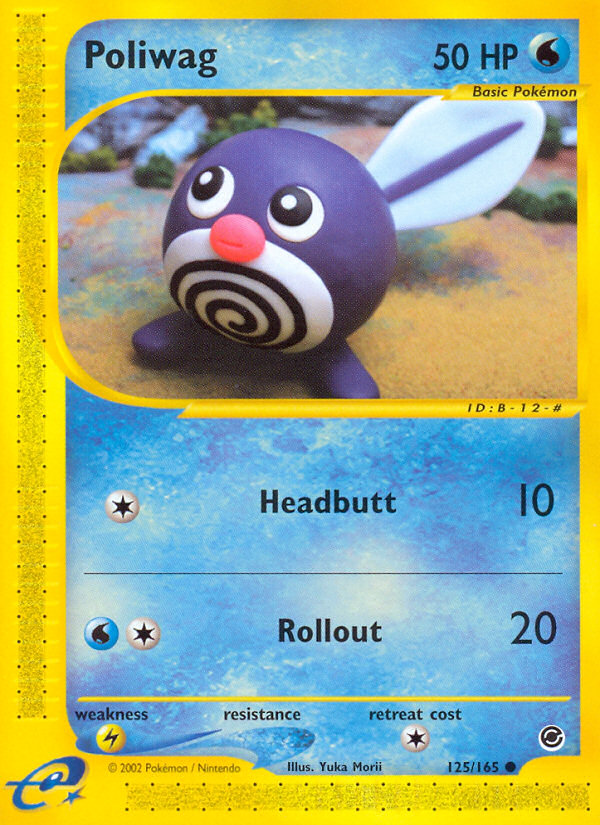 Poliwag (125/165) [Expedition: Base Set] | Fandemonia Ltd