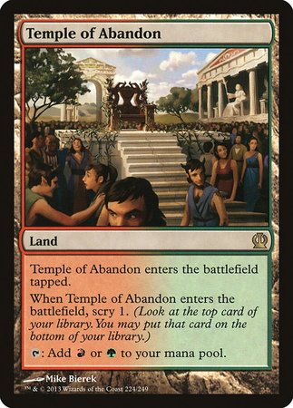 Temple of Abandon [Theros] | Fandemonia Ltd