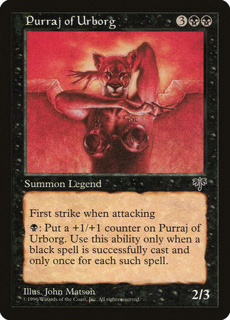 Purraj of Urborg [Mirage] | Fandemonia Ltd