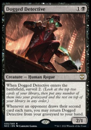 Dogged Detective (Promo Pack) [Streets of New Capenna Commander Promos] | Fandemonia Ltd