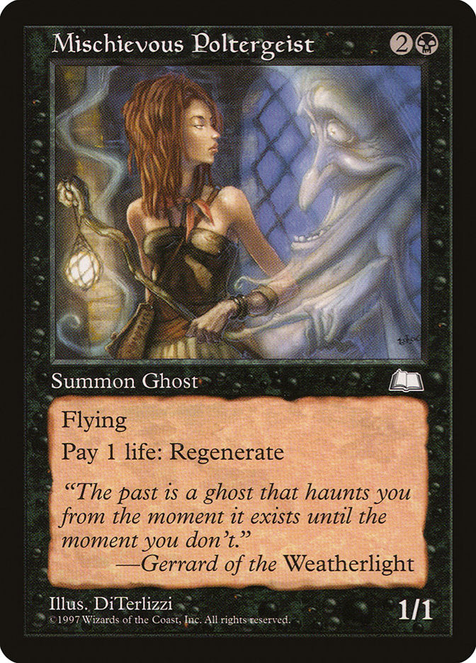 Mischievous Poltergeist [Weatherlight] | Fandemonia Ltd