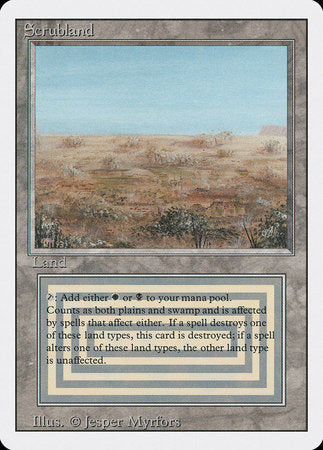 Scrubland [Revised Edition] | Fandemonia Ltd