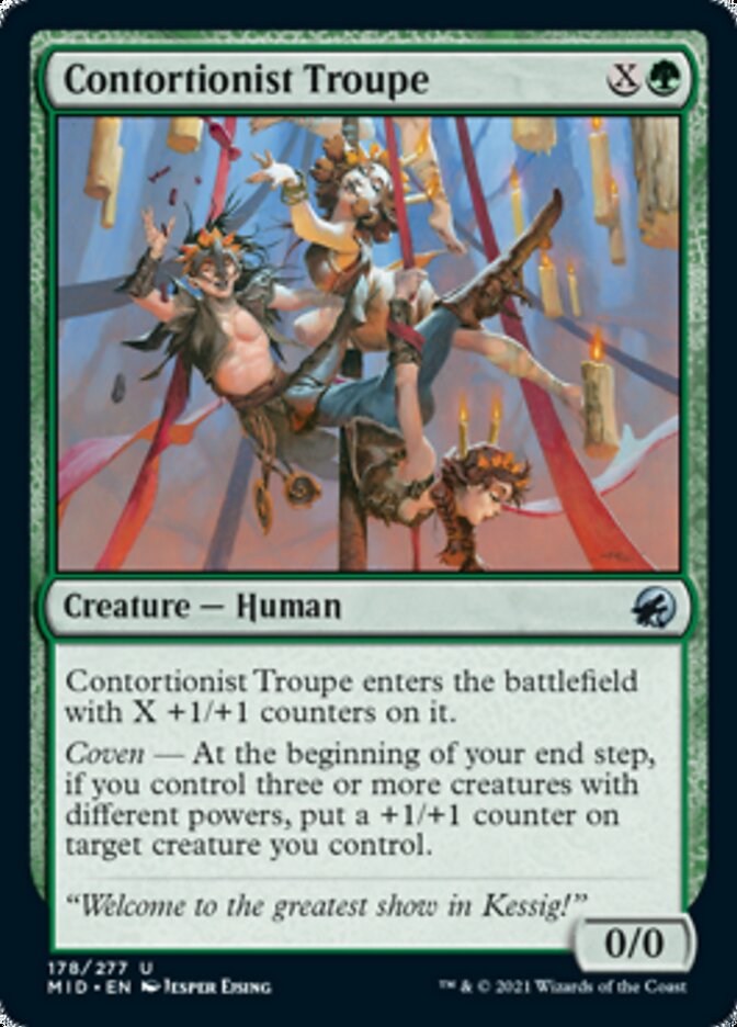 Contortionist Troupe [Innistrad: Midnight Hunt] | Fandemonia Ltd