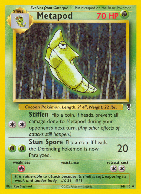 Metapod (54/110) [Legendary Collection] | Fandemonia Ltd