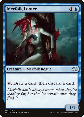 Merfolk Looter [Duel Decks: Merfolk vs. Goblins] | Fandemonia Ltd