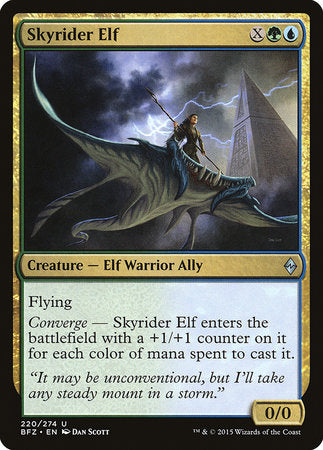 Skyrider Elf [Battle for Zendikar] | Fandemonia Ltd