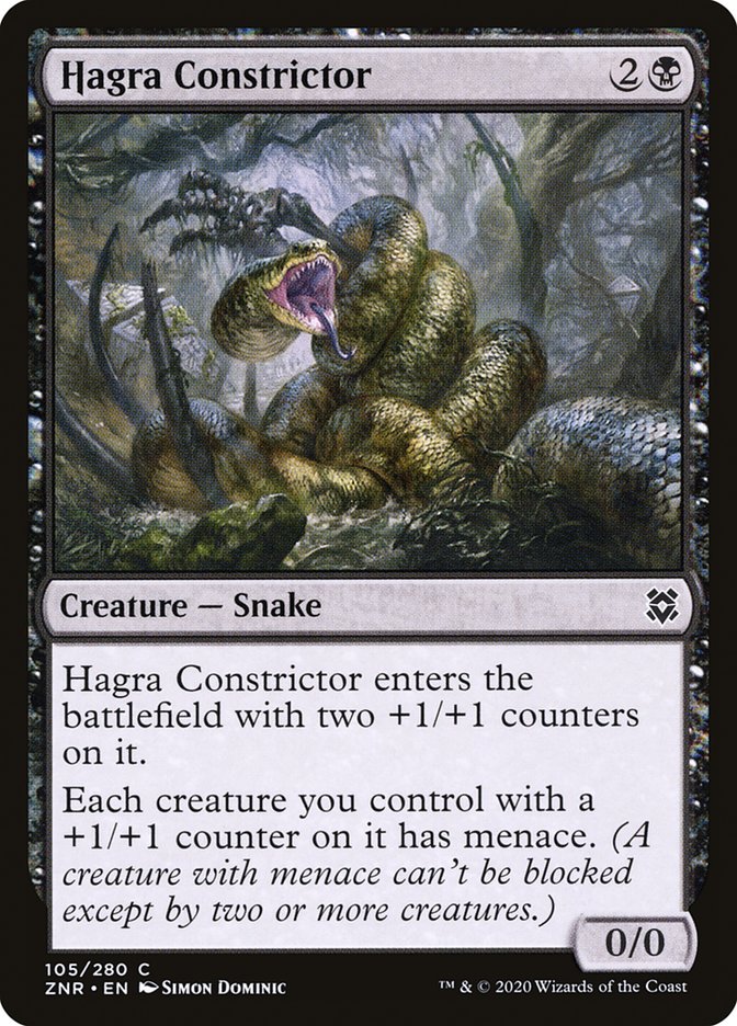 Hagra Constrictor [Zendikar Rising] | Fandemonia Ltd