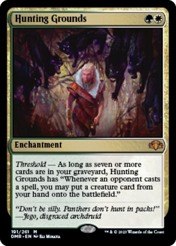 Hunting Grounds [Dominaria Remastered] | Fandemonia Ltd