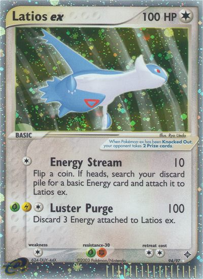 Latios ex (94/97) [EX: Dragon] | Fandemonia Ltd
