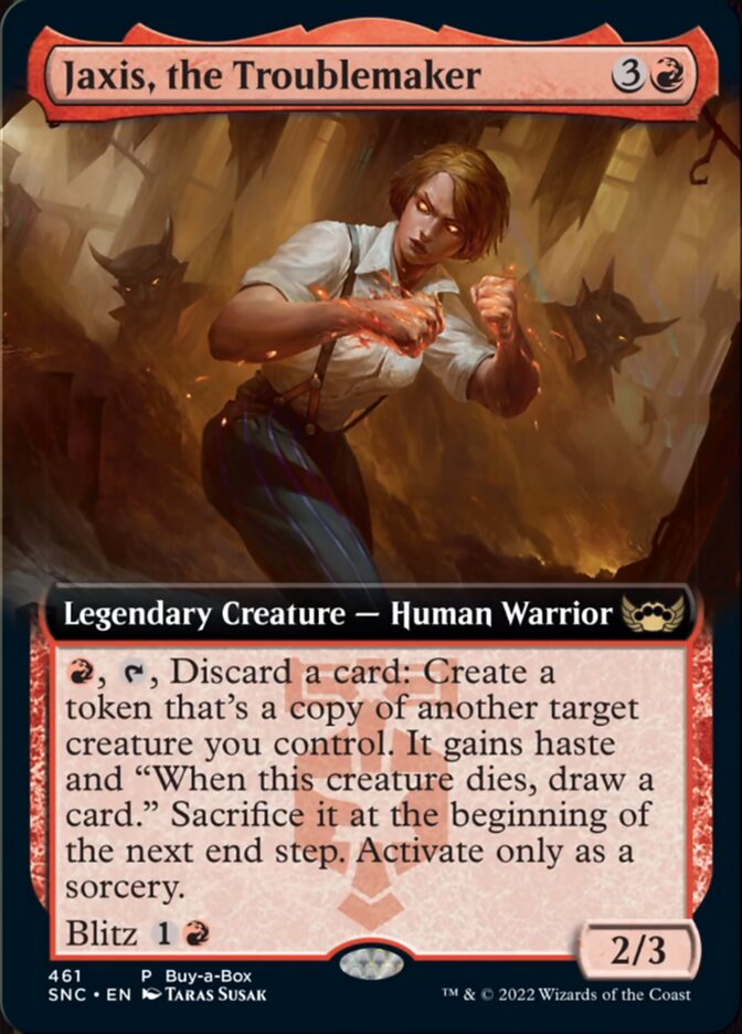 Jaxis, the Troublemaker (Buy-A-Box) [Streets of New Capenna] | Fandemonia Ltd