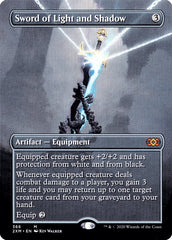 Sword of Light and Shadow (Borderless) [Double Masters] | Fandemonia Ltd