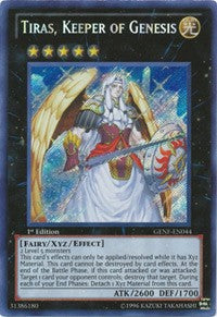 Tiras, Keeper of Genesis [GENF-EN044] Secret Rare | Fandemonia Ltd