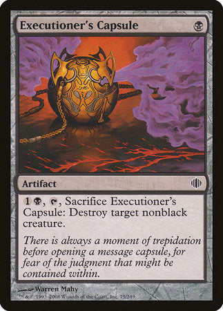 Executioner's Capsule [Shards of Alara] | Fandemonia Ltd