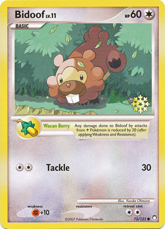 Bidoof (73/123) [Countdown Calendar Promos] | Fandemonia Ltd