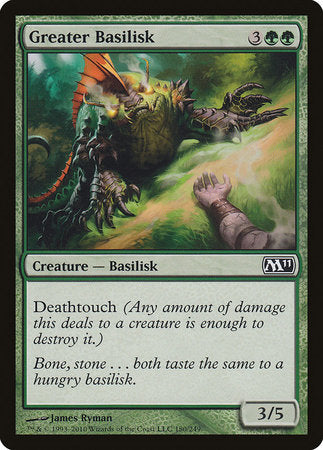 Greater Basilisk [Magic 2011] | Fandemonia Ltd