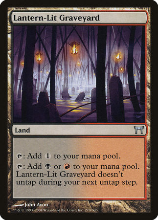 Lantern-Lit Graveyard [Champions of Kamigawa] | Fandemonia Ltd