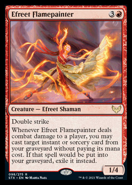 Efreet Flamepainter [Strixhaven: School of Mages] | Fandemonia Ltd