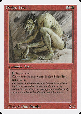 Sedge Troll [Revised Edition] | Fandemonia Ltd