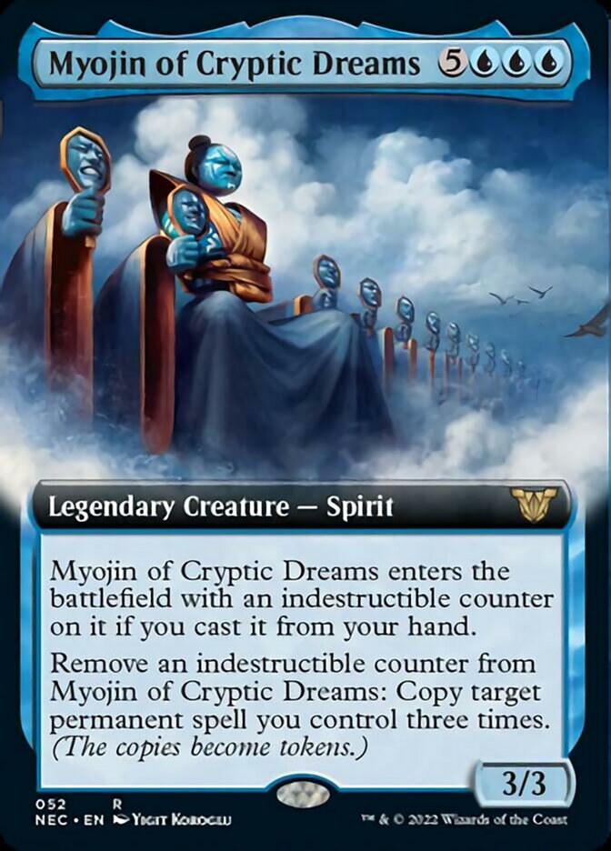Myojin of Cryptic Dreams (Extended) [Kamigawa: Neon Dynasty Commander] | Fandemonia Ltd