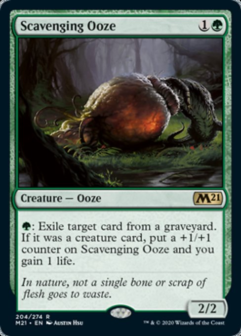 Scavenging Ooze [Core Set 2021] | Fandemonia Ltd