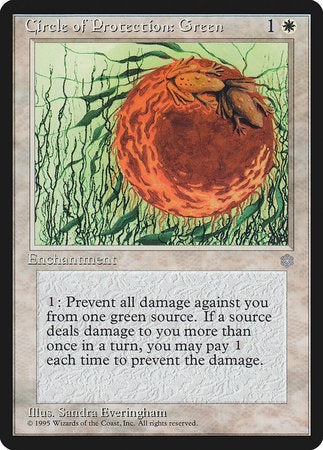 Circle of Protection: Green [Ice Age] | Fandemonia Ltd