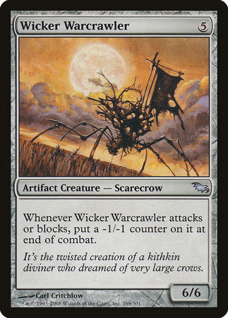 Wicker Warcrawler [Shadowmoor] | Fandemonia Ltd