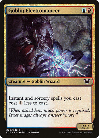 Goblin Electromancer [Commander 2015] | Fandemonia Ltd