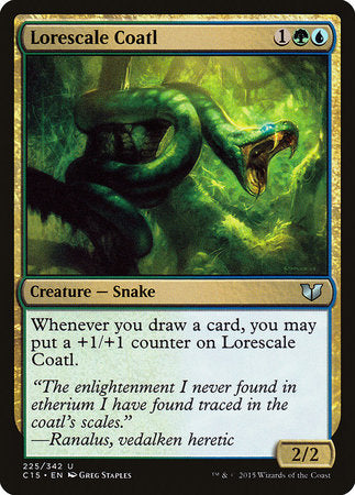 Lorescale Coatl [Commander 2015] | Fandemonia Ltd