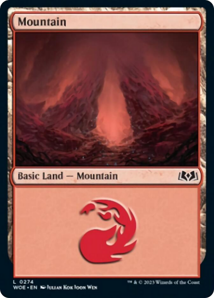 Mountain (0274) [Wilds of Eldraine] | Fandemonia Ltd