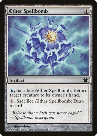 Aether Spellbomb [Modern Masters] | Fandemonia Ltd