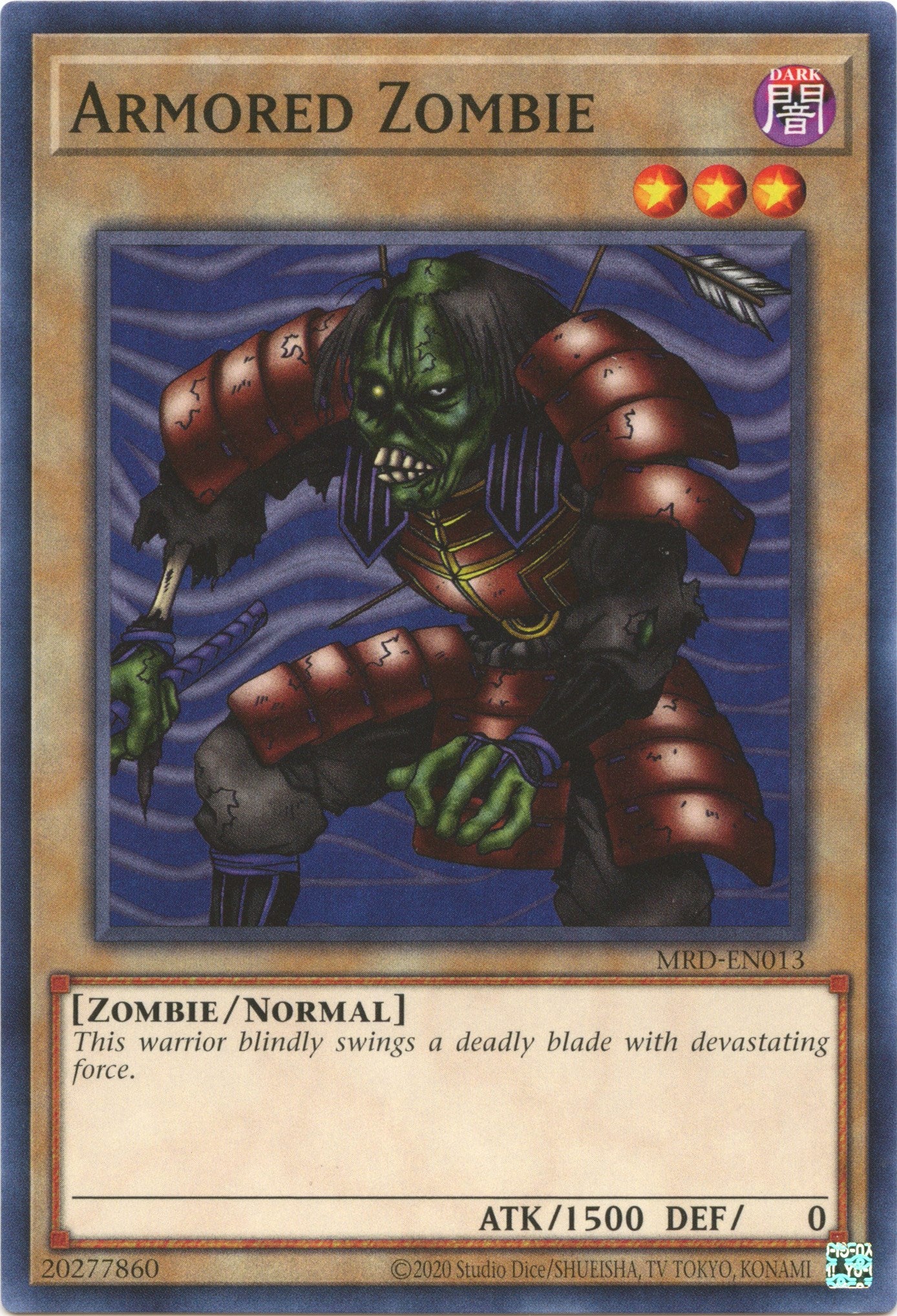 Armored Zombie (25th Anniversary) [MRD-EN013] Common | Fandemonia Ltd