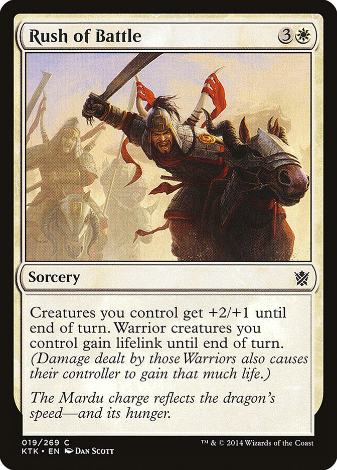 Rush of Battle [Khans of Tarkir] | Fandemonia Ltd