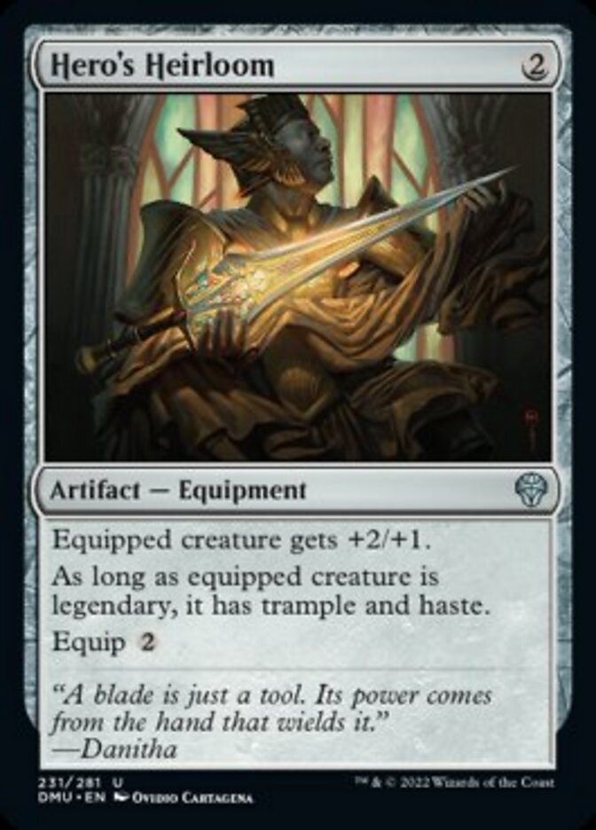 Hero's Heirloom [Dominaria United] | Fandemonia Ltd