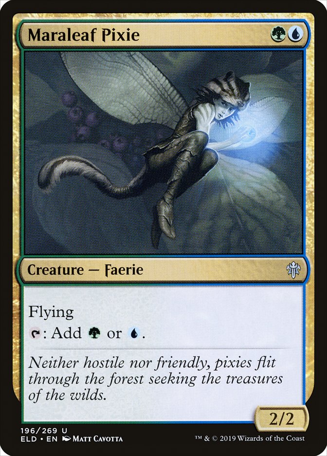 Maraleaf Pixie [Throne of Eldraine] | Fandemonia Ltd